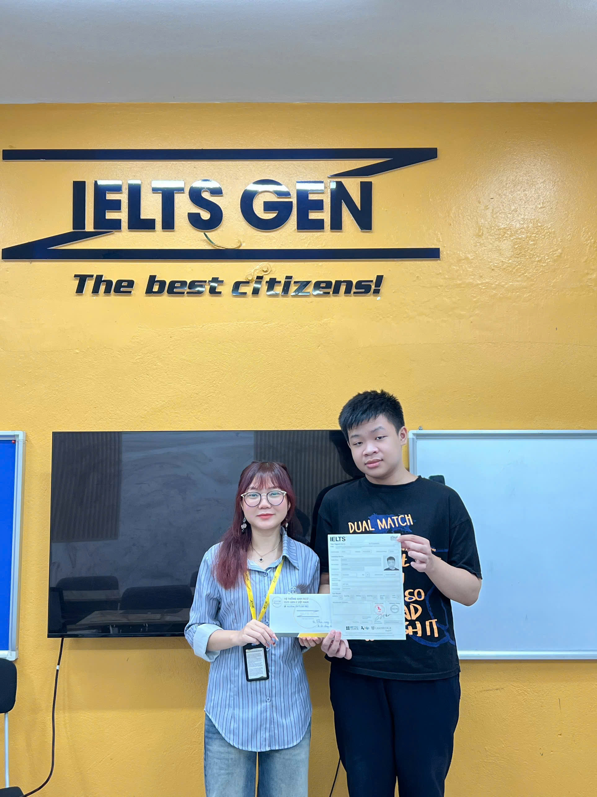 Minh chứng kết quả IELTS đã ẩn thông tin định danh 2