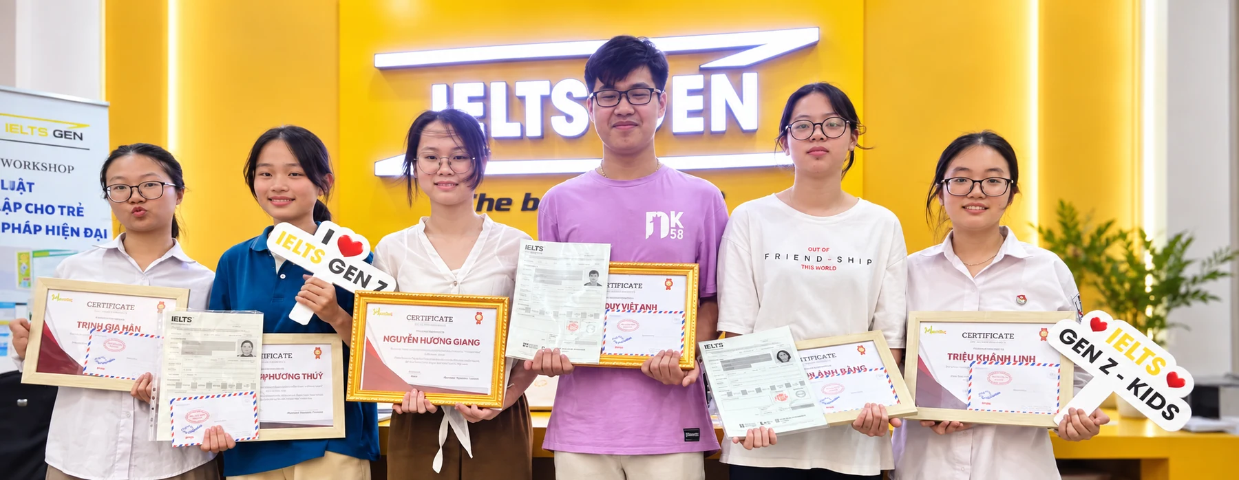Học viên ZenZ nhận ghi nhận thành tích