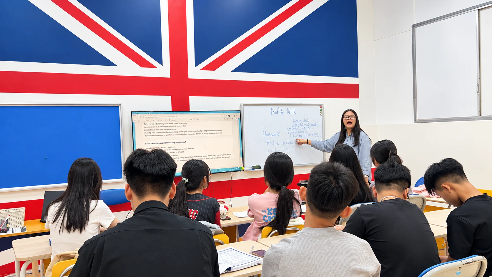 Một buổi học tại Hệ thống đào tạo ZenZ