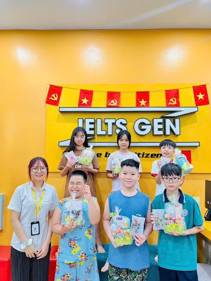 Quà 1/6 cho các bạn nhỏ IELTS GEN Z: một ngày Tết Thiếu nhi thật vui