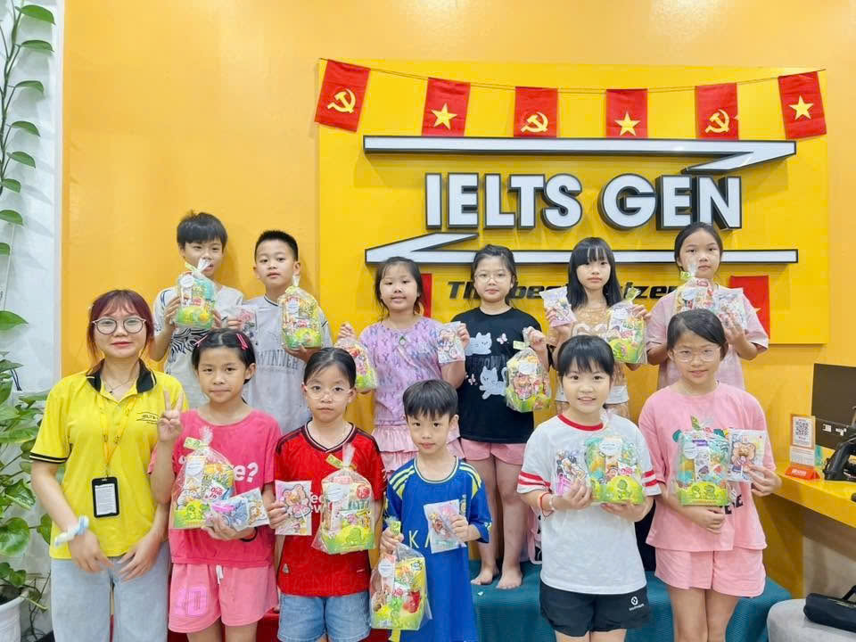 Quà 1/6 cho các bạn nhỏ IELTS GEN Z: một ngày Tết Thiếu nhi thật vui